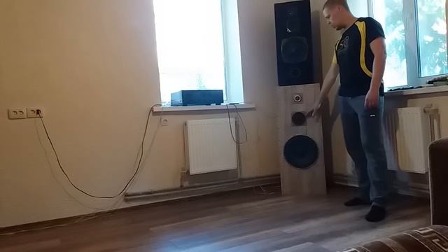 Постройка 3 полосной акустики по типу 200 АС-010"Кливер". Финал. смотреть онлайн