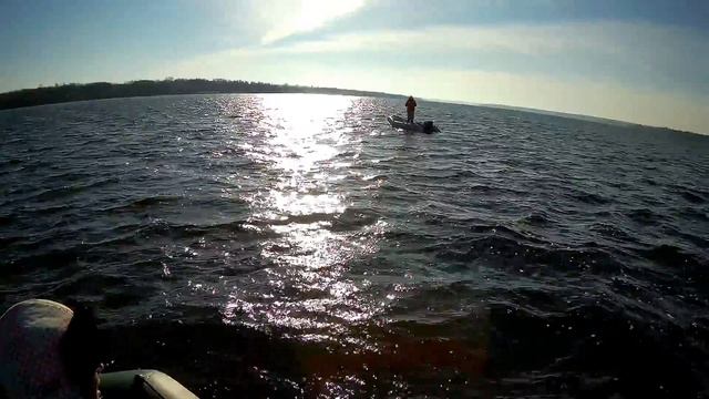 Рыбалка на Днепре на судака Днепровское водохранилище с Запорожец 28 11 2017 смотреть онлайн