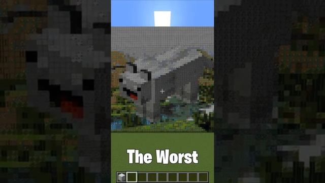 Monster School Minecraft Wolf pixel Art Competition смотреть онлайн