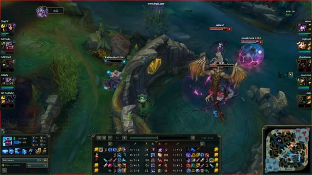 League Of Legends - Braum dragon steal in season 7 смотреть онлайн