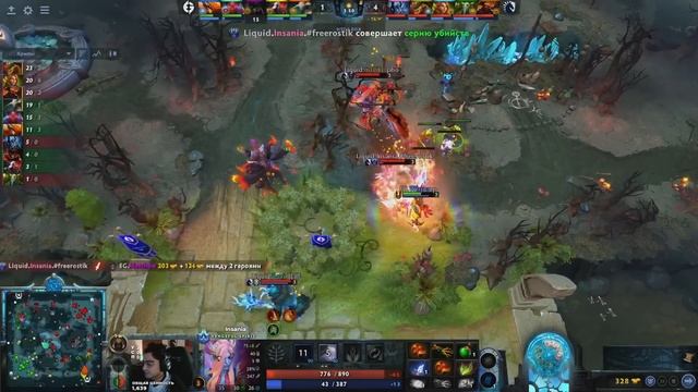 ?МАТЧ ОТ КОТОРОГО ХОЧЕТСЯ УВИДЕТЬ МАКСИМАЛЬНО КОНКУРЕНТНУЮ ДОТУ LIQUID vs EG The International 2023 смотреть онлайн