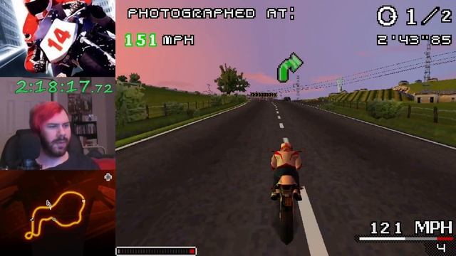 Moto Racer DS (NDS) - Highway Star (Let's Play Part 7) смотреть онлайн