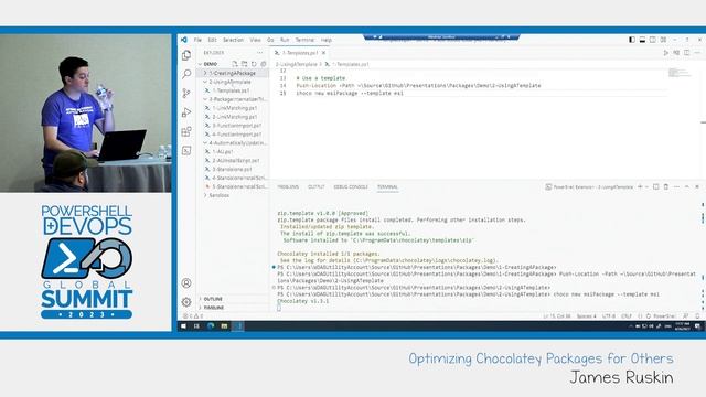 PowerShell Summit 2023: Optimizing Chocolatey Packages for Others by James Ruskin смотреть онлайн