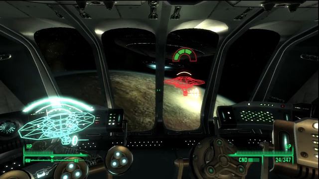 Fallout 3 - Spaceship Battle смотреть онлайн