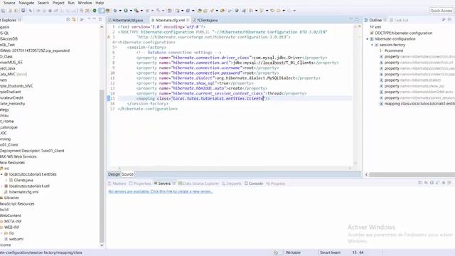 Part 2 : Premiere Class Avec Hibernate Annotation смотреть онлайн