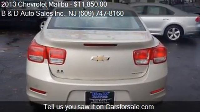 2013 Chevrolet Malibu for sale in BURLINGTON, NJ 08016 at th смотреть онлайн
