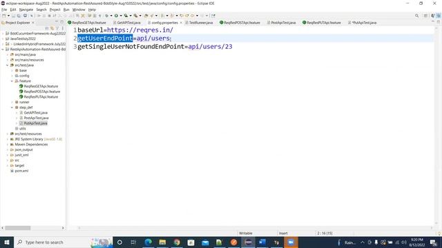 RestAssured API Automation How To Automate PUT API PART5 AUG20220813 смотреть онлайн