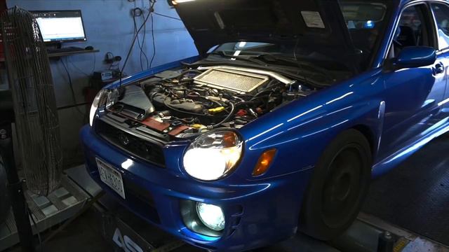 2002 Subaru WRX Dyno Pulls VF48 EWG E85 смотреть онлайн