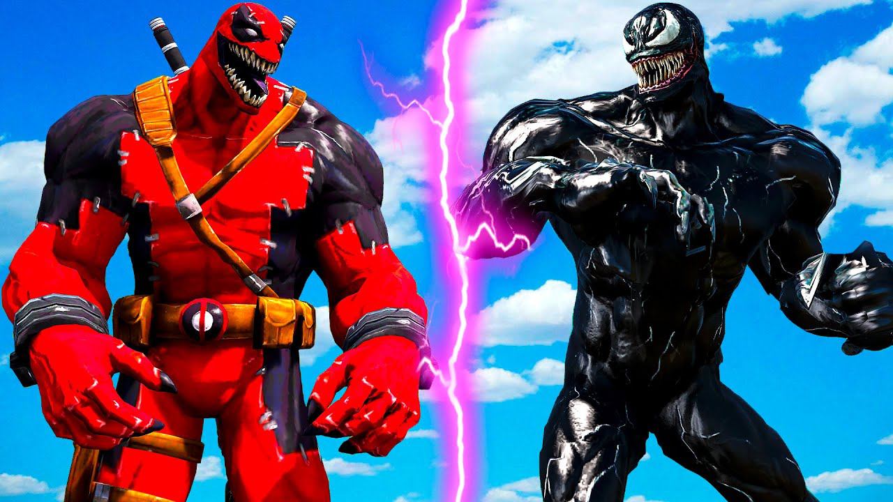 ВЕНОМ ПРОТИВ ВЕНОМПУЛА в ГТА 5 МОДЫ! VENOM VS VENOMPOOL ОБЗОР МОДА в GTA 5 ВИДЕО смотреть онлайн