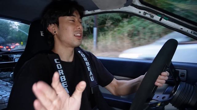RX7 FC First Touge Test Run!! смотреть онлайн