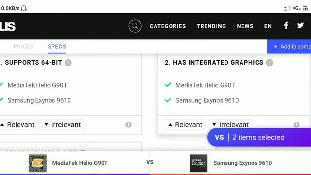 MediaTek Helio G90T vs Samsung Exynos 9610 Full Comparison || смотреть онлайн