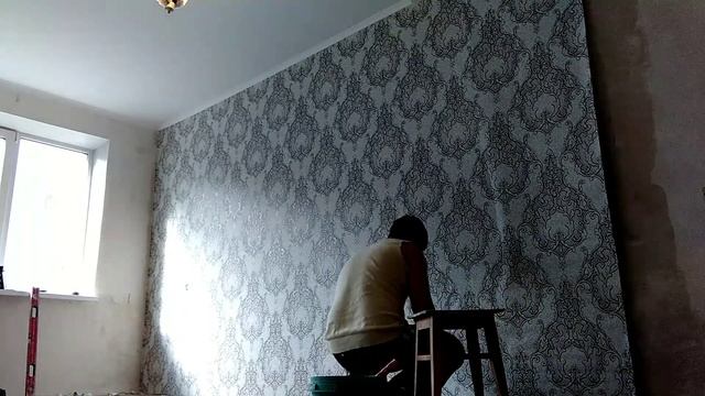 Поклейка обоев