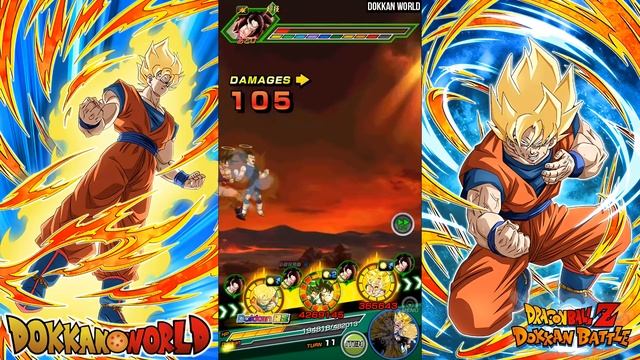 100% NEW HEART VIRUS SUPER SAIYAN GOKU [LEVEL 10 LINKS] Dragon Ball Z Dokkan Battle смотреть онлайн