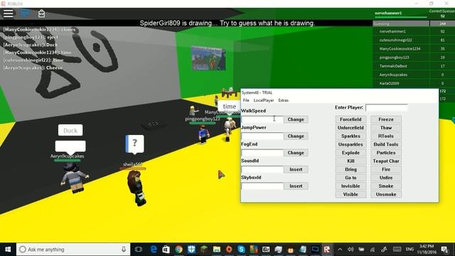(patched ;c) Roblox | System48! BTOOLS, SOUND, WS AND MORE! смотреть онлайн