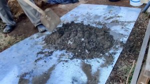 Замес бетона вручную. Нюансы