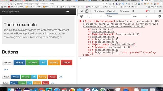 6 8 showing hiding home links based on login in a MEAN app graduate webdev summer 1 2017 смотреть онлайн