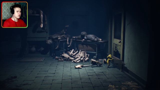 ОН СОЖРАЛ ВСЕХ ЛЮДЕЙ И СДЕЛАЛ ПЛАСТМАССОВЫХ ⇶ Little Nightmares II №8 смотреть онлайн