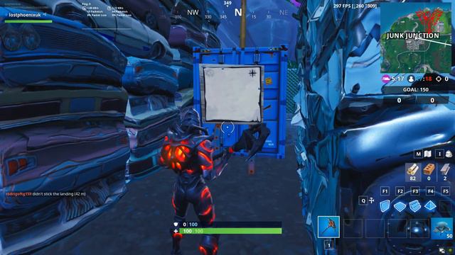 Fortnite ¦ Search the Treasure Map Found in Junk Junction Leaked Challenge смотреть онлайн