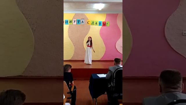 Дутка Татьяна "Planet of children".Минута славы в школе смотреть онлайн