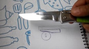 Самодельный выкидной нож с собственной оригинальной схемой!