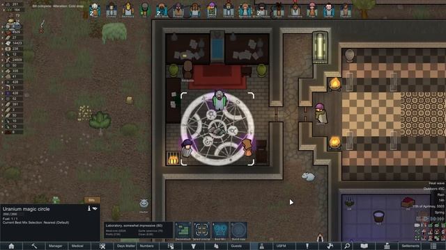 Thet Plays Rimworld of Magic Royalty Part 80: Ritual of Cold [Modded] смотреть онлайн