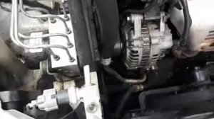 замена ремня генератора солано