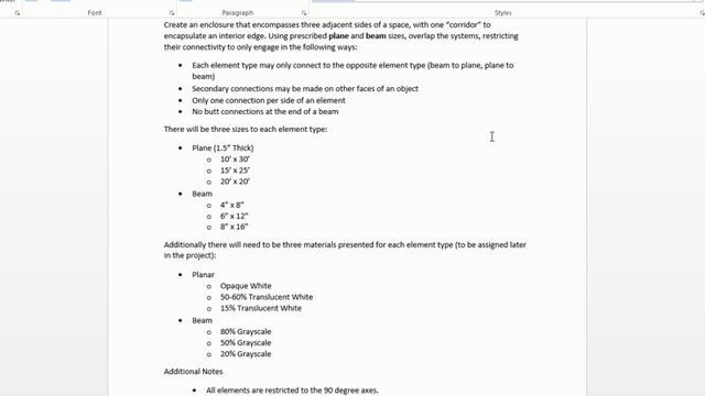 01 - Rhino - Planar Superimposition First Assignement Description смотреть онлайн