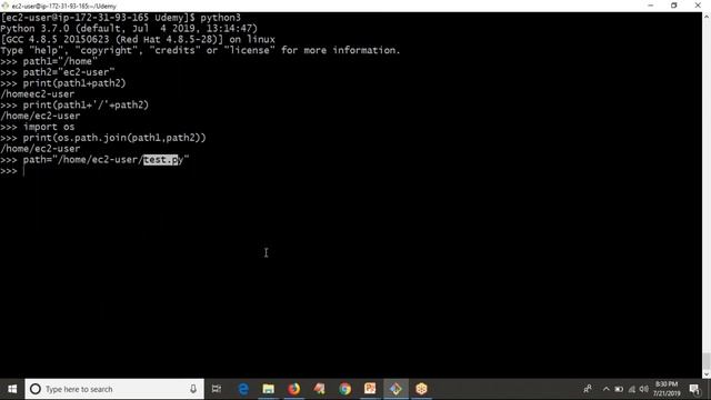 41. Complete Python Basics for Automation - os path module смотреть онлайн