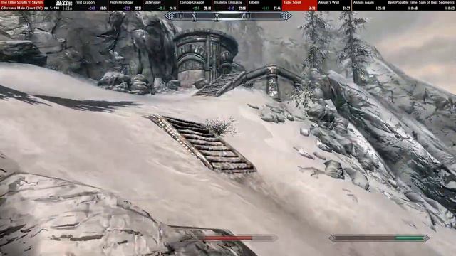[OLD PB] Skyrim Glitchless Main Quest Speedrun in 1:20:20 смотреть онлайн