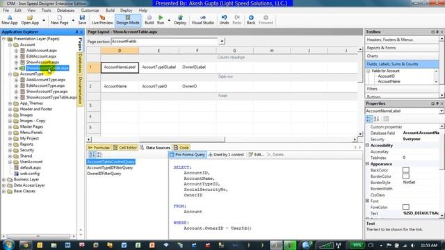 Filter Table Data by URL Parameter - Iron Speed Designer V9.0 смотреть онлайн