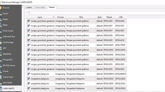 Add a WMTS layer to QGIS смотреть онлайн