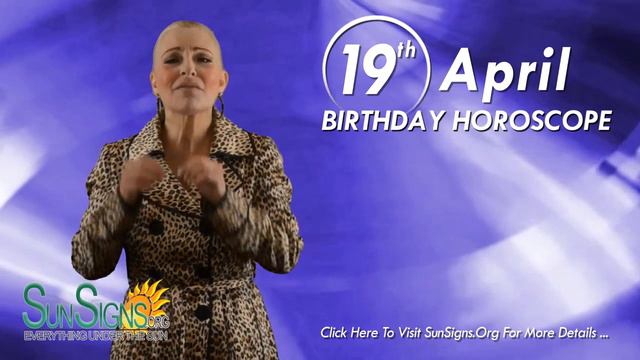 April 19th Zodiac Horoscope Birthday Personality - Aries - Part 1 смотреть онлайн