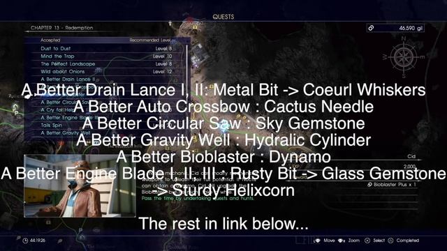 Cid Weapon Upgrade Weapons Quest Chain Bugged, Glitched, Stuck - Final Fantasy XV (FFXV) смотреть онлайн