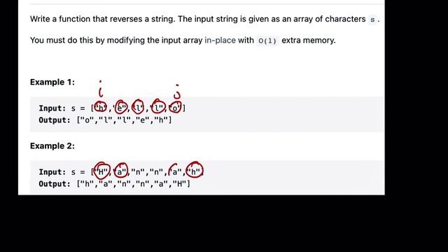 LeetCode 344 - Reverse String Explained | Python | InterView Preparation смотреть онлайн
