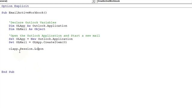 VBA Tips #6 - Outlook Automation-Mailing the Active Workbook as an Attachment смотреть онлайн