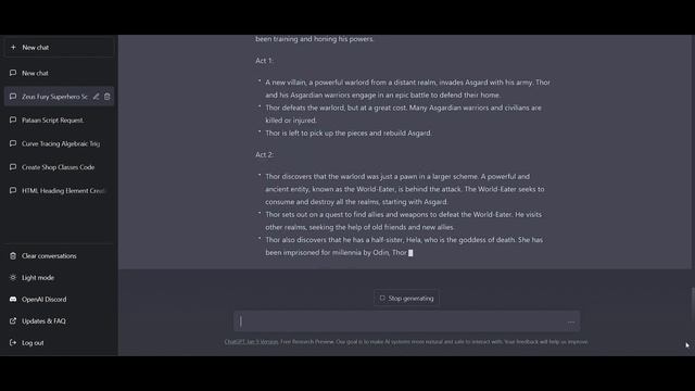 I used ChatGPT to generate the scripts of Thor and Pathaan #pathaan #chatgpt смотреть онлайн