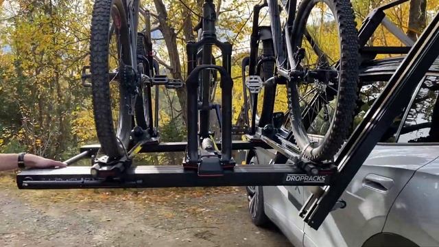 Dropracks Sport på Volkswagen ID4 GTX med sykler смотреть онлайн