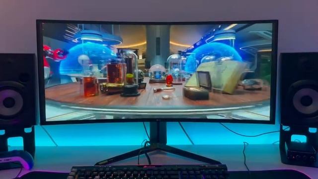 LG UltraGear QHD 34-Inch Curved Gaming Monitor 34GP63A-B, VA with HDR 10 Compatibility and AMD Free смотреть онлайн