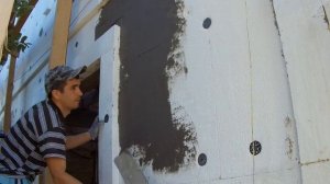 Армирование сеткой фасада из пенопласта. Как правильно и как делать не стоит! [№6]