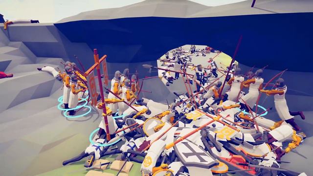 CAN 200x KNIGHT CAPTURE MEDIEVAL CASTLE? - Totally Accurate Battle Simulator TABS