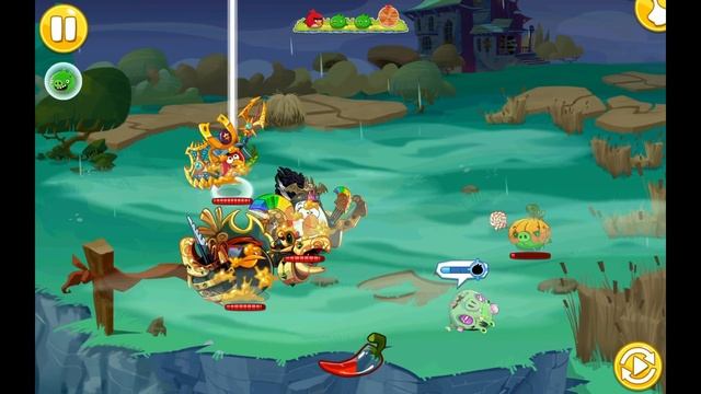 Angry Birds Epic #302 ХЭЛЛОУИН ФИНАЛ Halloween Геймплей Walkthrough смотреть онлайн