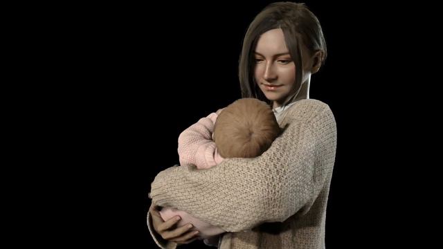 La bebe Rosemary y Mia (modelos 3D) : Resident Evil Village - Xbox One X 🎮🧟♀☣ смотреть онлайн