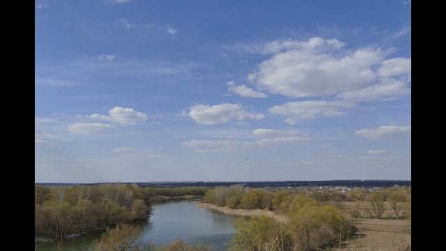 Timelapse. Сlouds Over The River Southern Bug, Ukraine. Таймлапс - облака над р. Южный буг, Украина