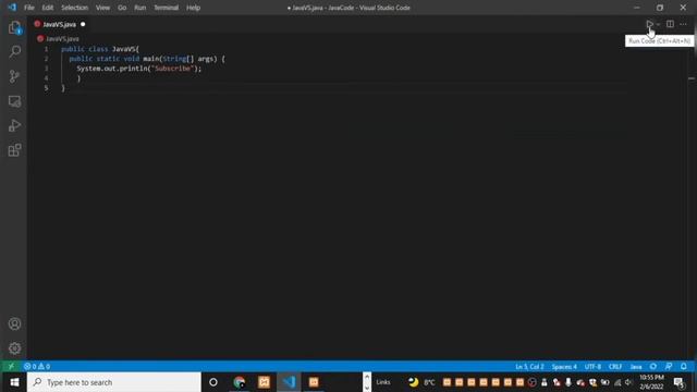 Run Java Program Using VS Code -2022 смотреть онлайн
