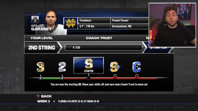 NCAA Football 21 Road To Glory - College Decision Ep.3 смотреть онлайн
