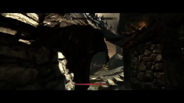 TES 5: Skyrim -  20 минут HD геймплея игры