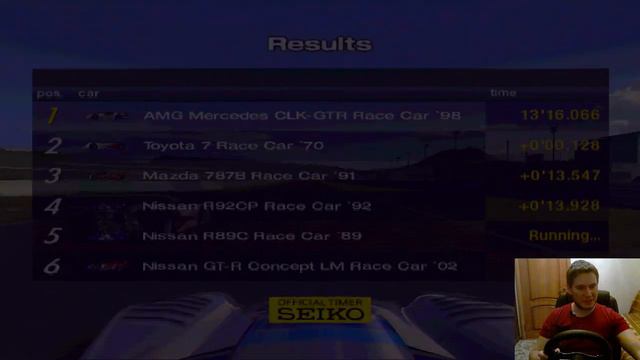 Борьба до последнего на Mercedes CLK-LM против группы C / Прохождение Gran Turismo 4 на PS2 #54 смотреть онлайн