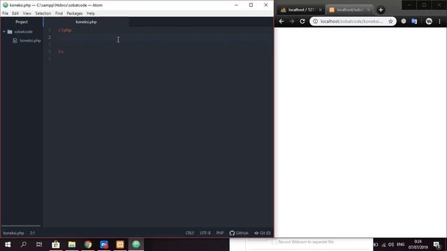 Cara Mengkoneksikan Database PHPMyAdmin - PHP NATIVE #1 смотреть онлайн