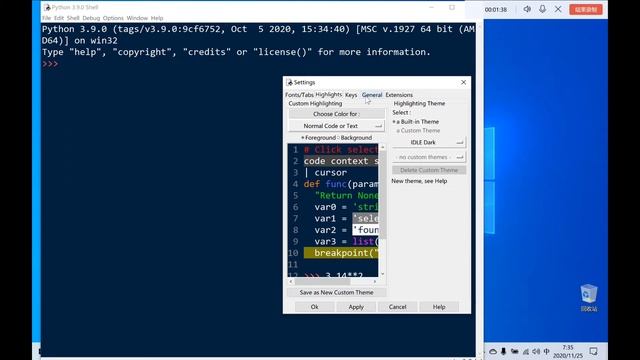 02. IDLE设置 [Python3.9.0最新零基础教程] смотреть онлайн