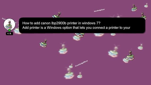 [SOLVED] HOW TO ADD CANON LBP2900B PRINTER IN WINDOWS 7? смотреть онлайн